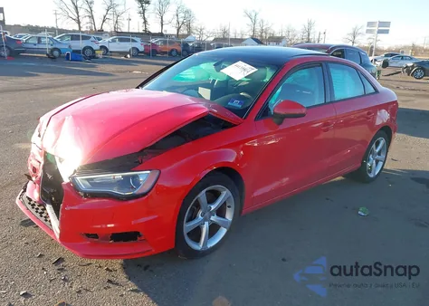 2015 Audi A3 1.8T Premium из США, поврежденный, VIN WAUACGFF9F1029772